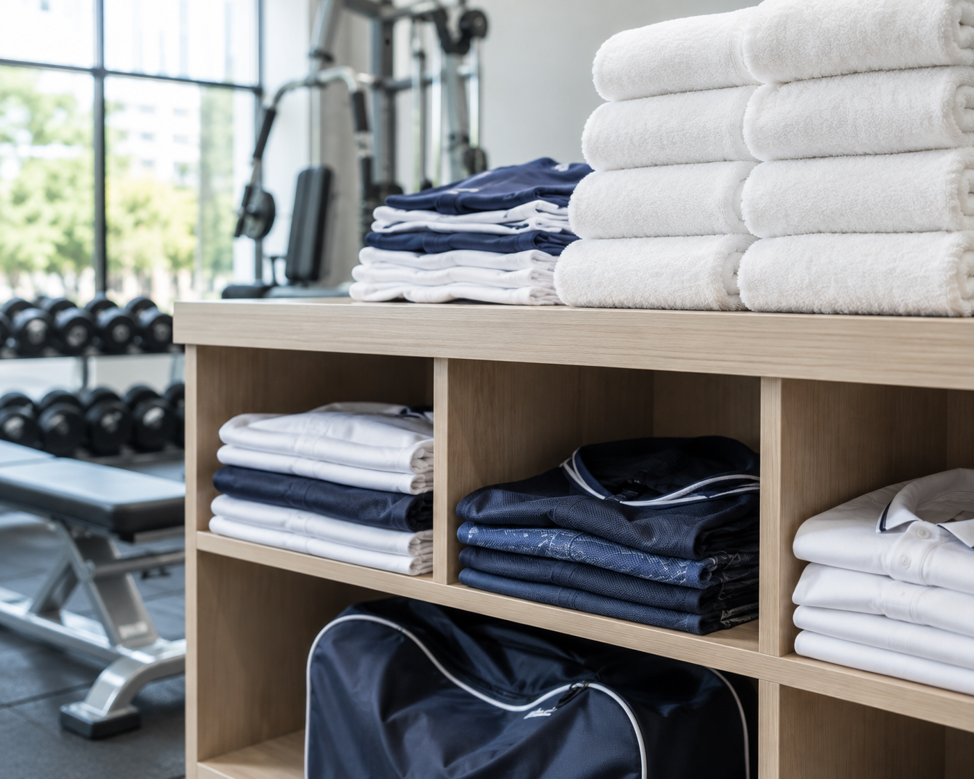 Gym Towels & Fitness Center Wear
