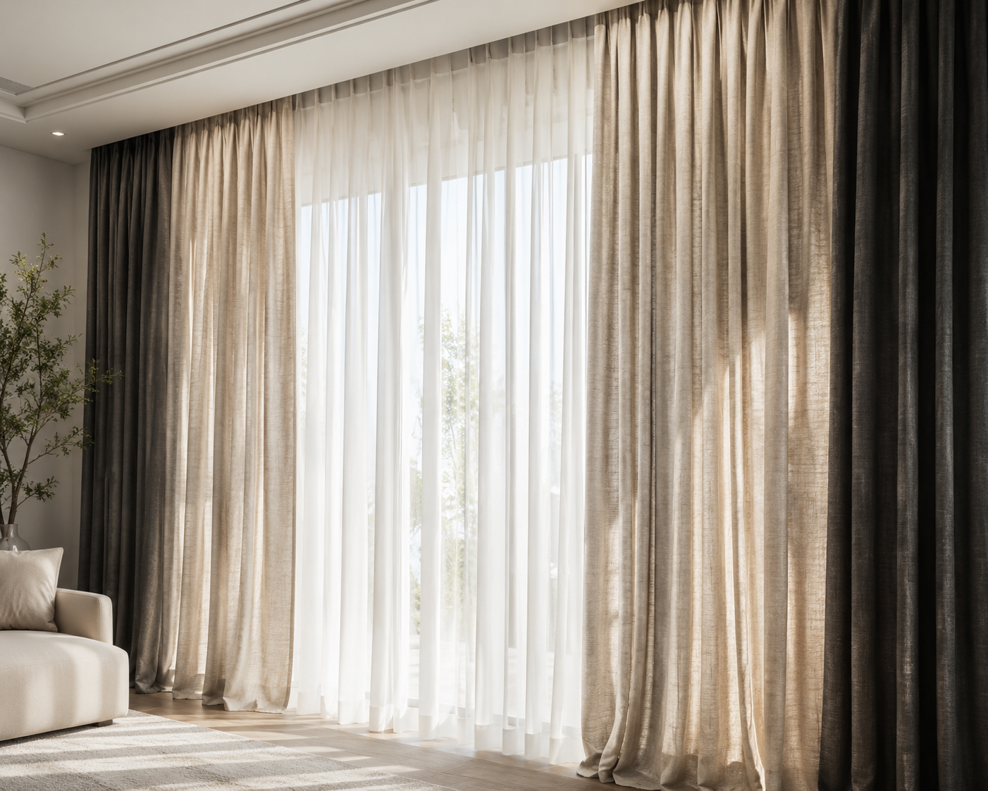 Living Room Curtains & Sheers